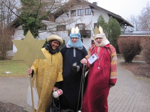 Die drei MAZler Severin Meding, Christian Poller und Claudia Nitsch 