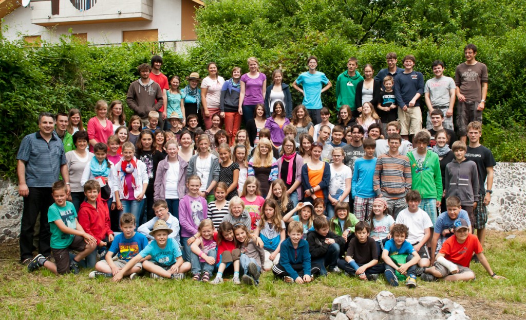 Gruppenfoto Arta Terme 2012